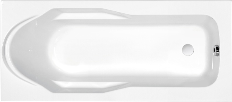 Акриловая ванна Cersanit Santana 160 ультра белый 63324 - 0