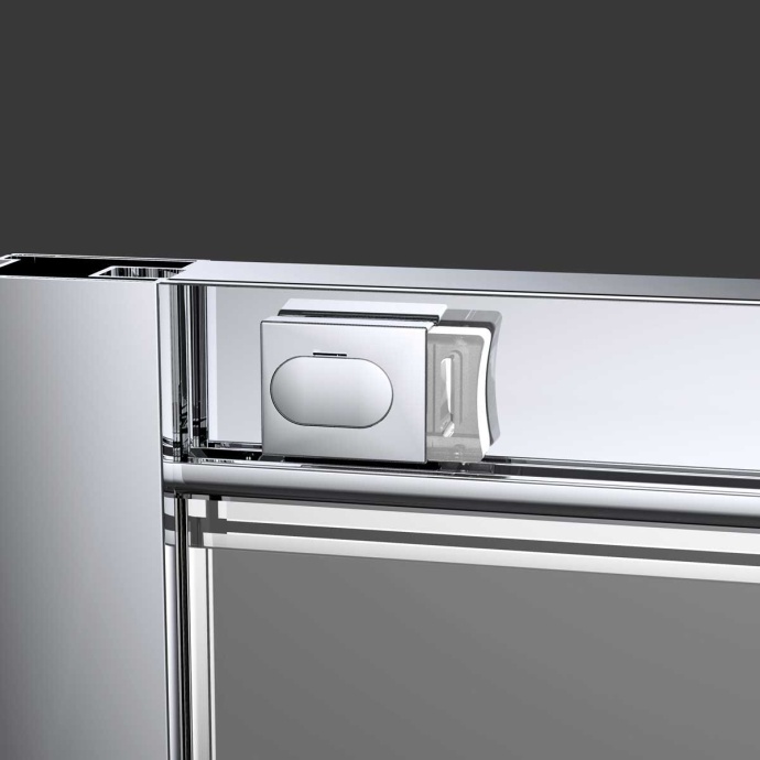 Душевой уголок Vincea Alpha VSQ-3AL900CL 90x90, профиль хром, стекло прозрачное - 3