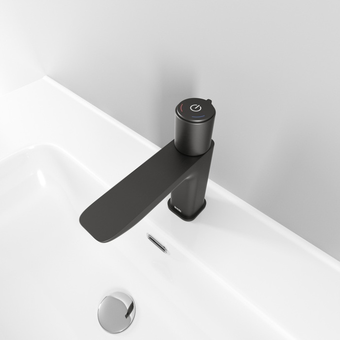Смеситель Iddis Slide для раковины, графитовый SLIGMBTi01 - 3