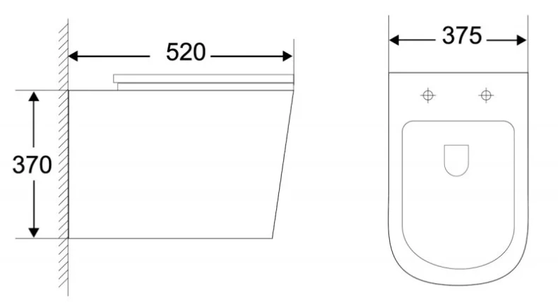 Унитаз подвесной BelBagno Genova белый BB1102CH/BB1102SC - 4