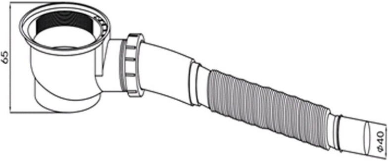 Поддон для душа Black&White Stellar Wind RS-0912H 120x90 0912H00 - 2