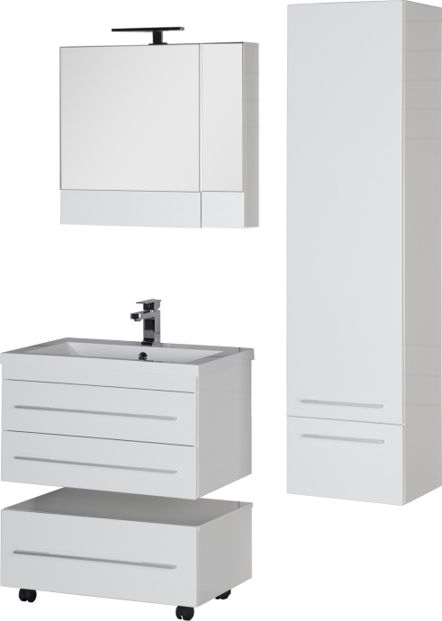 Тумба с раковиной Aquanet Нота 75 белая 171487 - 20