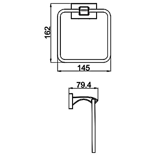 Кольцевой полотенцедержатель Gappo G0704-6 - 1