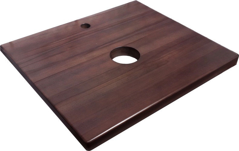 Тумба с раковиной STWORKI Берген 60 белая с темной столешницей, City 1 549372 - 9