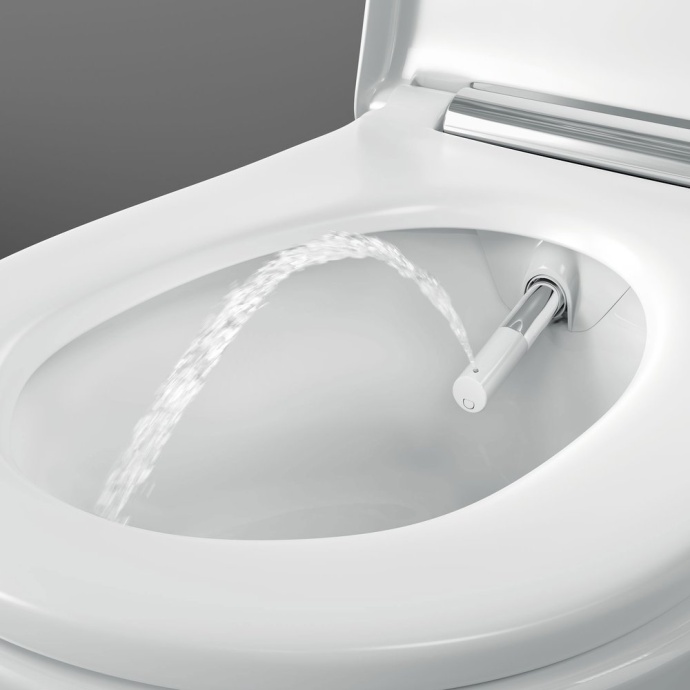 Унитаз подвесной Geberit AquaClean Sela 146.224.11.1 альпийский белый, с сиденьем - 6