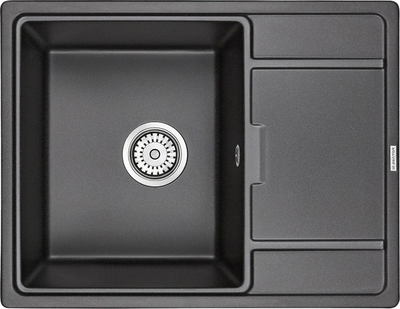 Мойка кухонная Paulmark Weimar 65 черный матовый PM216550-BL - 0