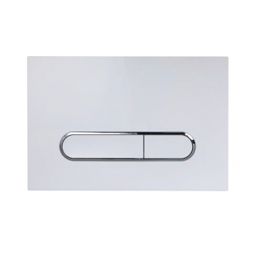 Кнопка смыва Esbano белый глянцевый  ESINOVL17GW - 0