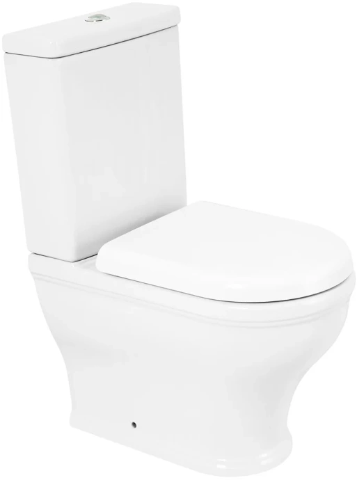 Чаша для унитаза-компакта Cezares Giubileo белый, глянцевый  CZR-165-CPR - 1