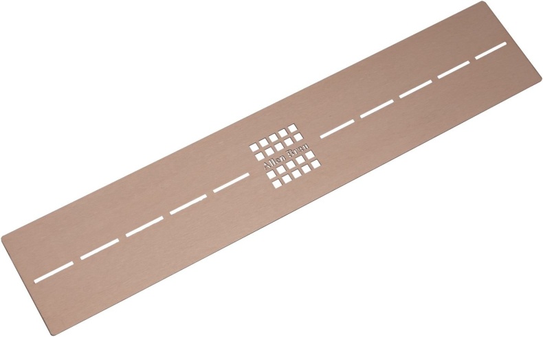 Накладка для сифона Allen Brau Infinity для поддона 140х80 медь матовый 8.210N5-60 - 1