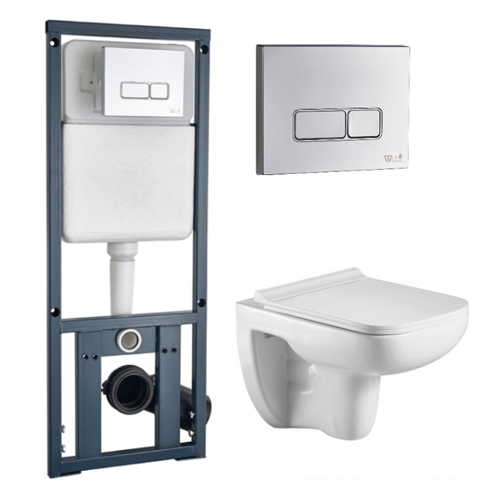 Комплект Weltwasser MARBERG 410 + KEHLBACH 004 GL-WT + MAR 410 SE  10000006480 - 0