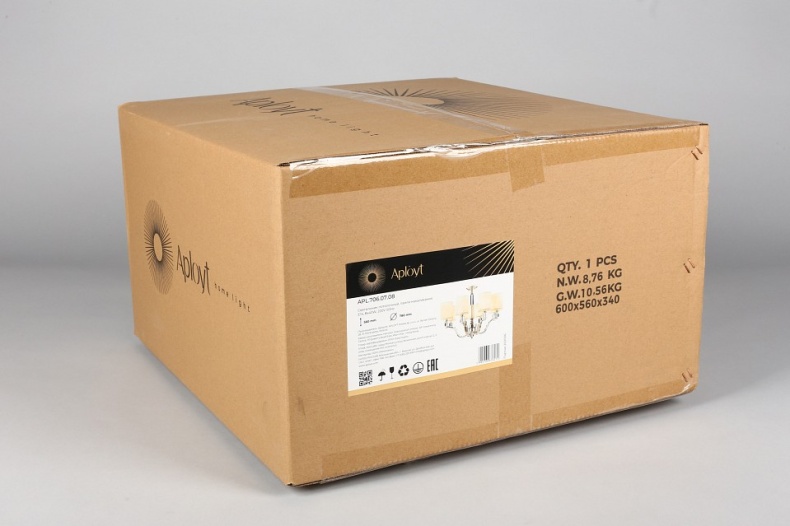 Люстра на штанге Aployt Ivet APL.706.07.08 - 6