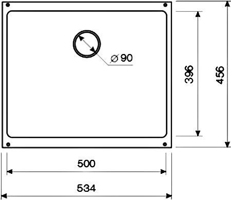 Мойка кухонная Lava U1 бежевая U1.SAH - 3