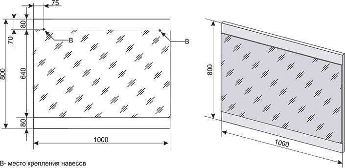 Зеркало в ванную Style Line Даллас 100 см  СС-00000311 - 2