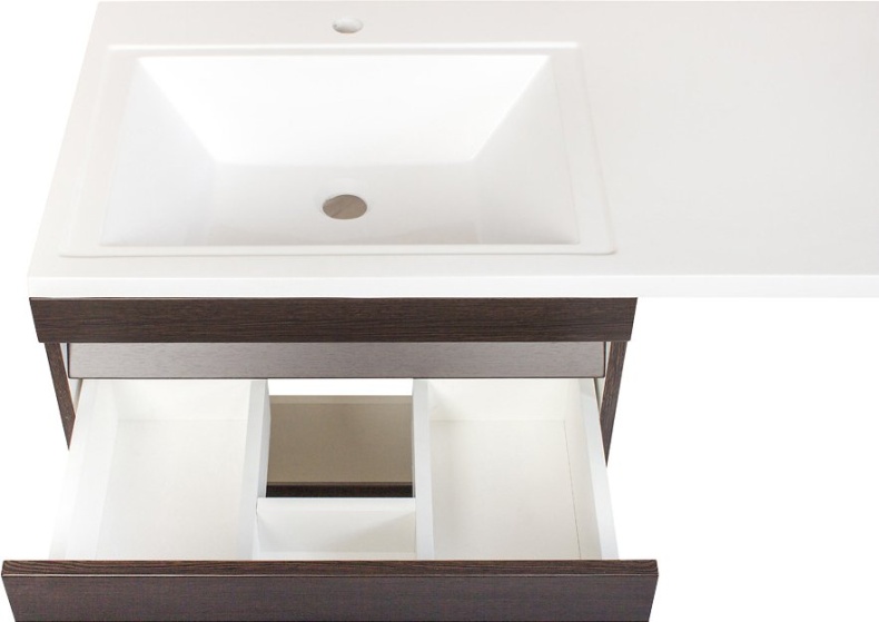 Тумба для комплекта Style Line Даллас 120 Люкс Plus напольная, венге СС-00000424 - 5