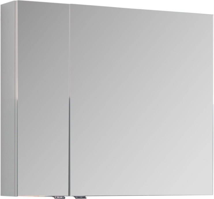 Зеркало-шкаф Aquanet Порто 80 белый 195728 - 0