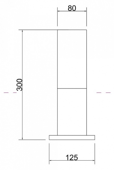 Ландшафтный светильник Maytoni Outdoor O418FL-01B - 1