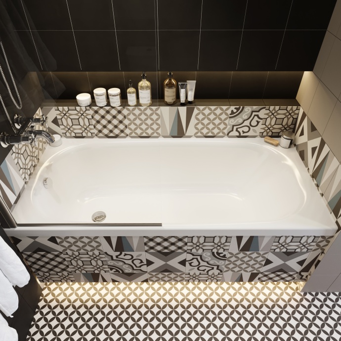 Акриловая ванна DIWO Анапа 170x70 с каркасом 567512 - 6