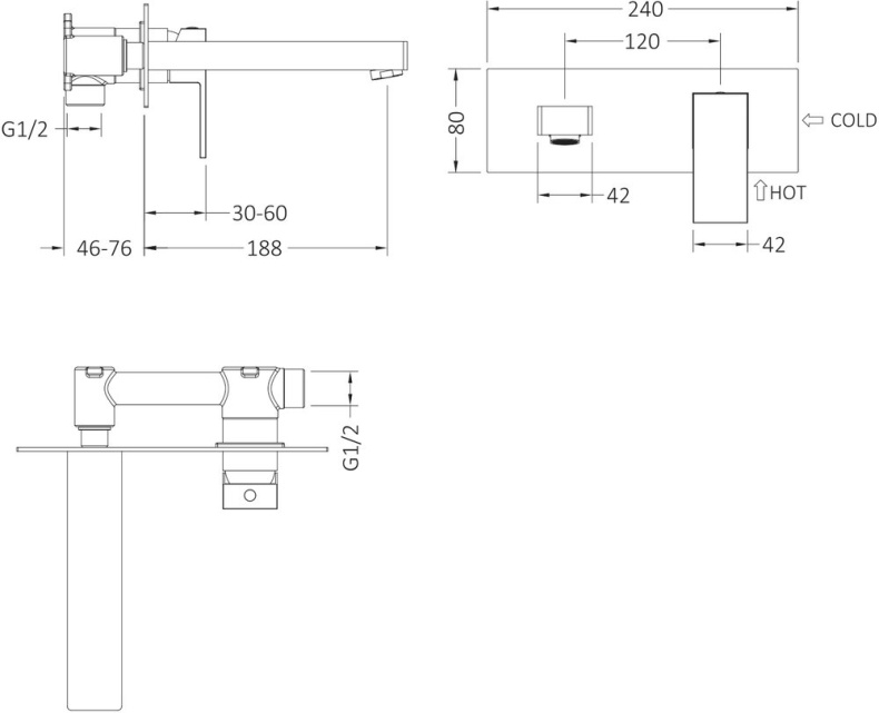 Смеситель Timo Selene 2071/17SM золото, для раковины - 3