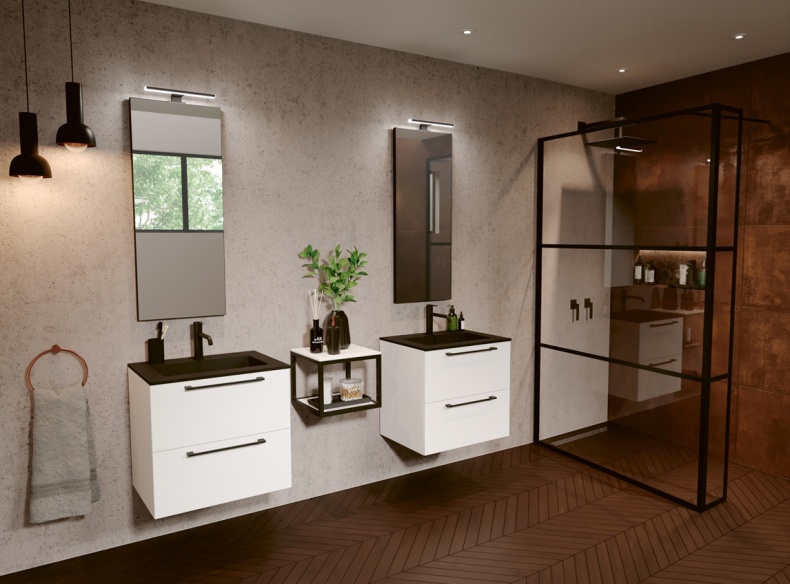 Душевая перегородка Riho Grid GB402 100 см G004038121 - 1