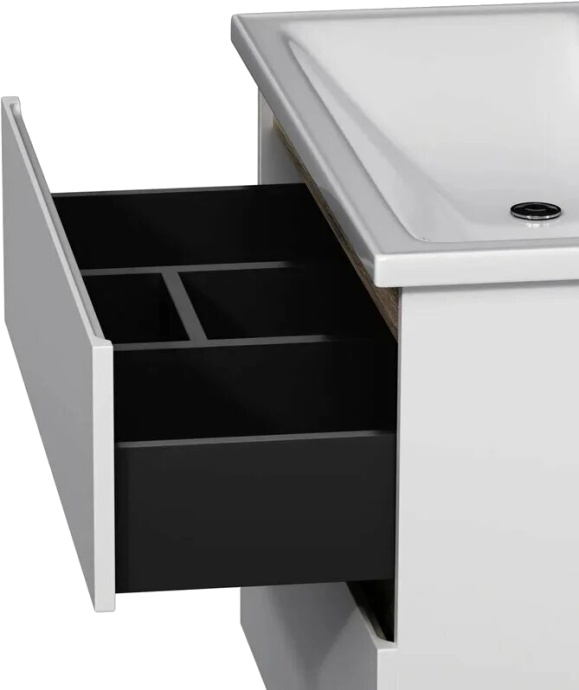 Тумба для комплекта AM.PM X-Joy 80, подвесная, белый глянец M85AFHX0802WG - 7