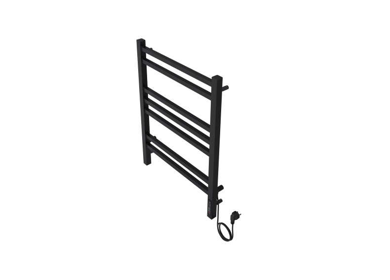 Полотенцесушитель электрический Aquatek Альтаир П7 500х700, quick touch, черный муар AQ EL KP0770BL - 1