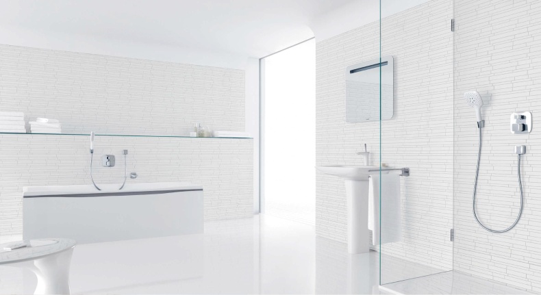 Полотенцедержатель Hansgrohe PuraVida двойной 41512000 - 1