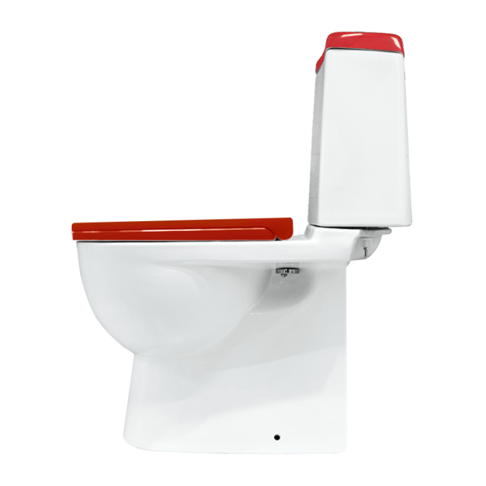 Унитаз-компакт Sanita luxe Best Color Red с микролифтом BSTSLCC07110522 - 2