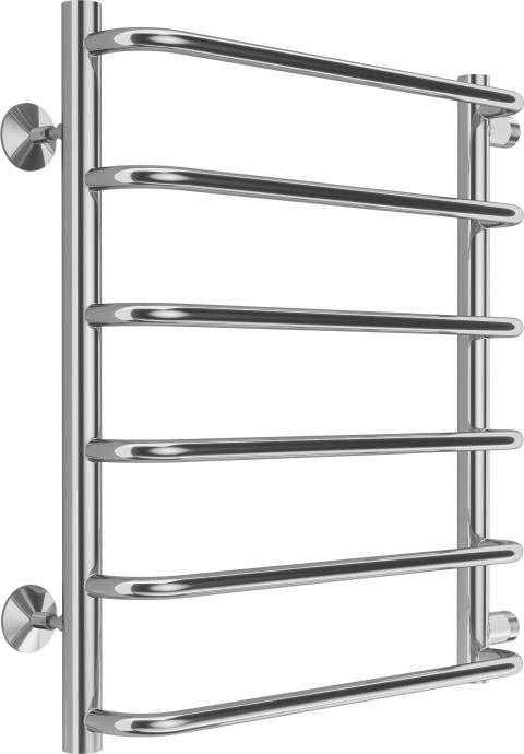 Водяной полотенцесушитель Terminus Стандарт П6 500x600 Хром боковое подключение 4670078530349 - 1