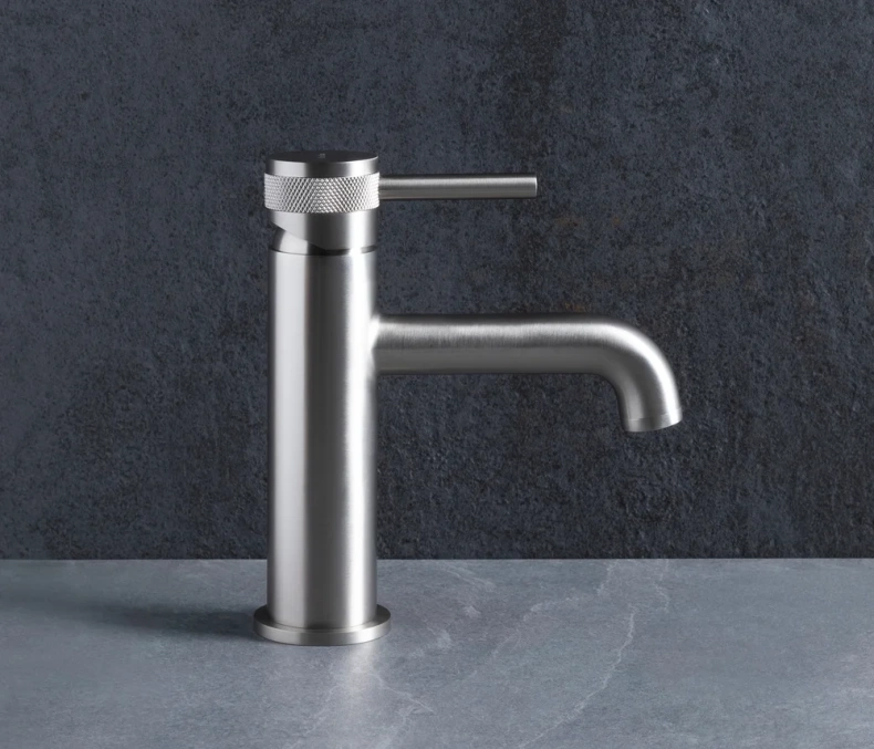 Смеситель для раковины Allen Brau Priority сталь матовый 5.31001-BN - 4