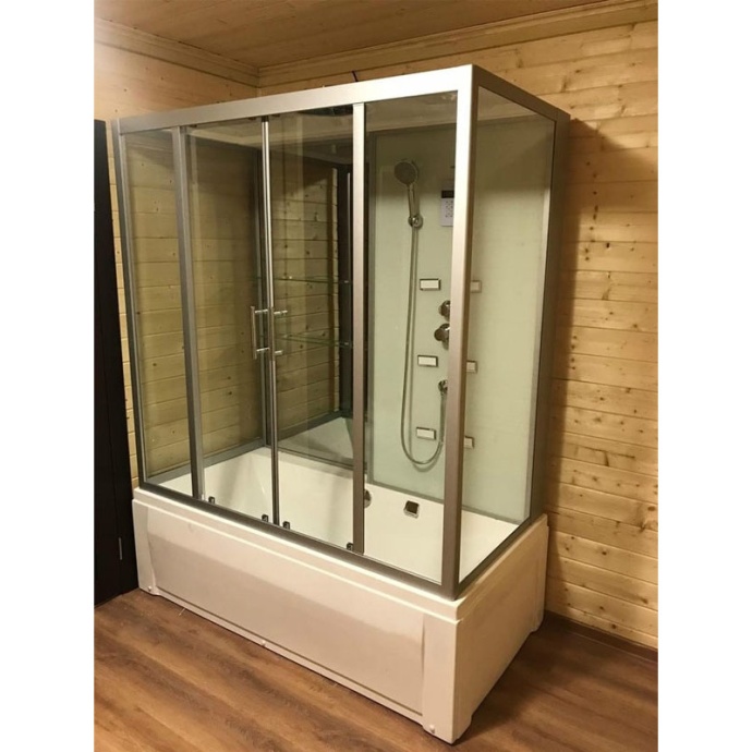 Душевой бокс Frank 150х85 с гидромассажем и баней F556 - 1