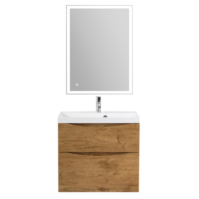 Тумба с раковиной BelBagno Marino 70 светлое дерево - 6