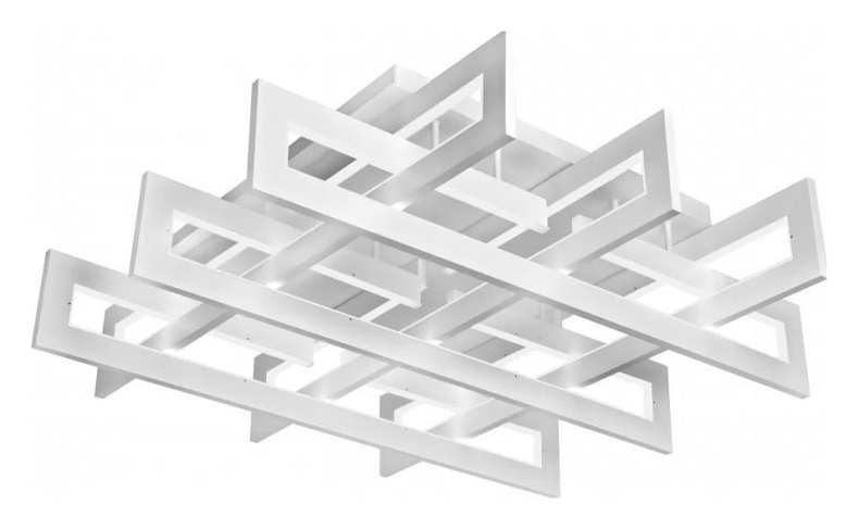 Потолочная люстра iLedex Stalker 9082-800*800-X 192W WH - 0