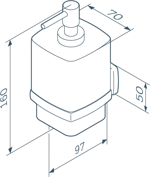 Дозатор AM.PM Gem A9036922 - 1