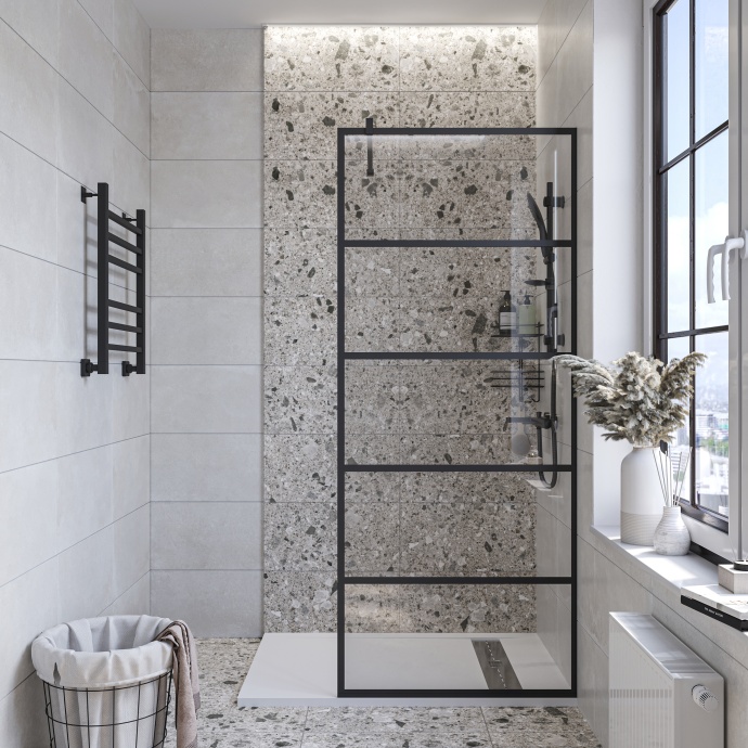 Поддон для душа STWORKI Эстерсунд 160x80 белый камень, с сифоном 440682 - 6