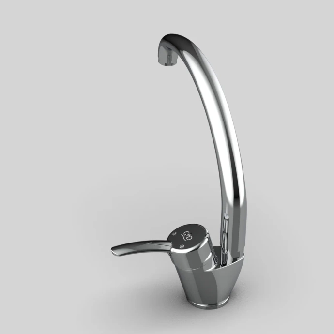 Смеситель для кухни GPD Primula хром MTE175 - 4