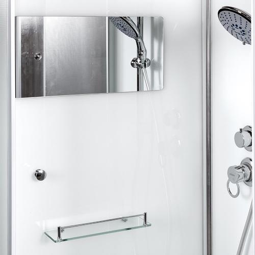 Душевая кабина Deto K 90х90 с подсветкой, хром  K409SLED - 6