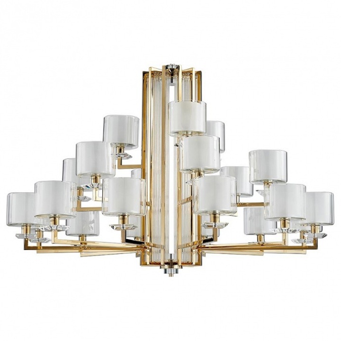 Подвесная люстра Newport 4400 4412+6+3/C gold - 0