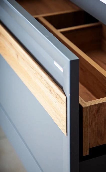 Тумба под раковину Бриклаер Берлин 80 оникс серый  4627125416156 - 2