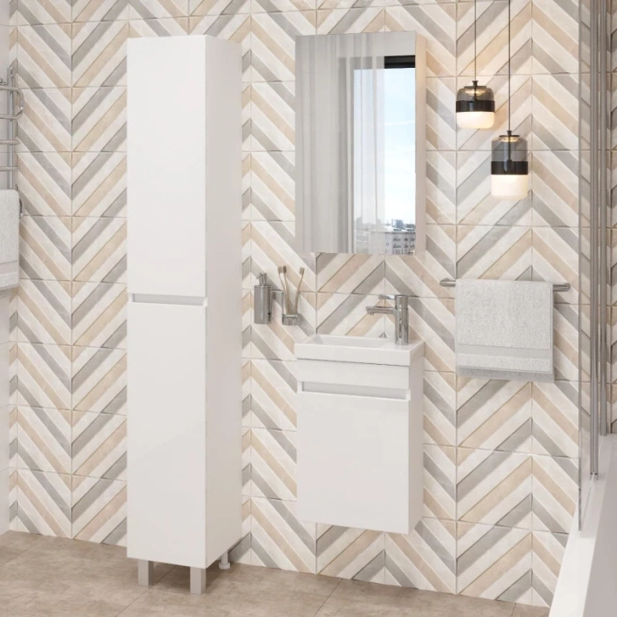 Тумба под раковину Onika Милтон 39 белая 104007 - 1