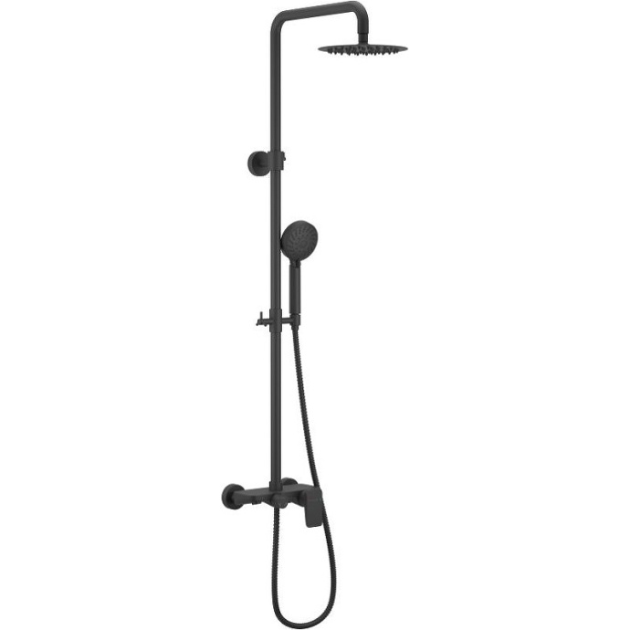 Душевая стойка Excellent Rain Altar черный матовый AREX.SY.781BL - 0