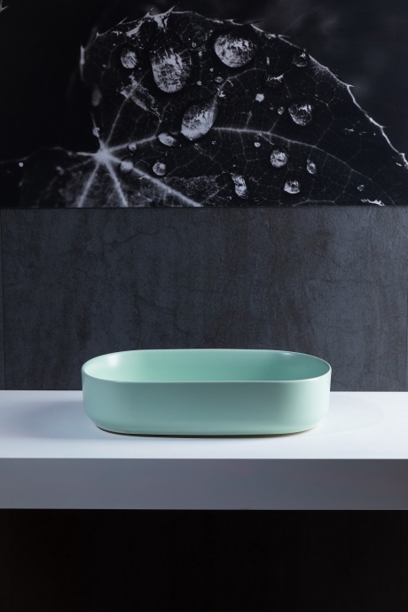 Раковина Allen Brau Fantasy Oval 55x36, мятная 4.11022.MT - 4