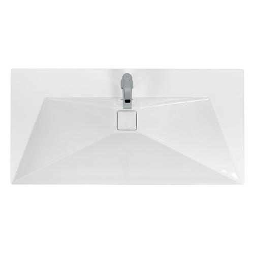 Мебельная раковина Cezares Crystal 100х50 белый  CZR-1188-1000/500 - 1