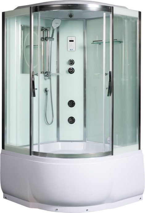 Душевая кабина Weltwasser WW500 EMMER 11055 110х110 хром  10000003288 - 0