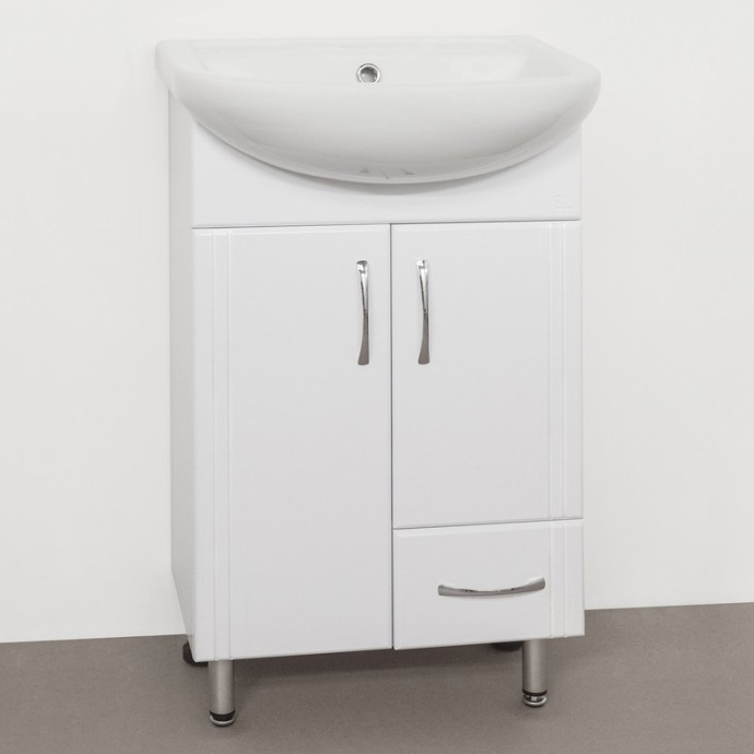 Мебель для ванной Style Line Эко Стандарт №10 50 белая - 1