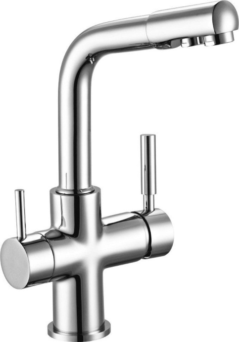 Смеситель для кухонной мойки Rossinka  хром  Z35-31 - 0