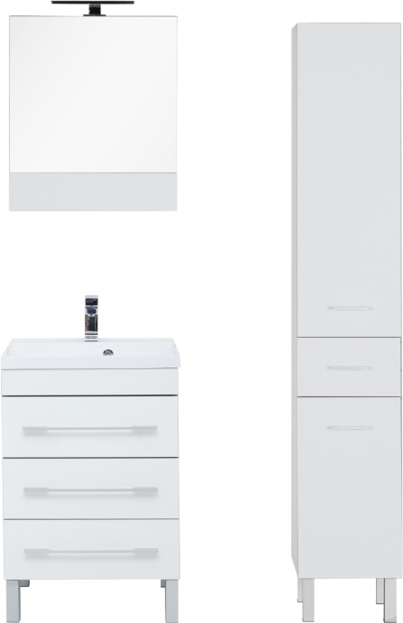Мебель для ванной Aquanet Верона 58 белая - 0