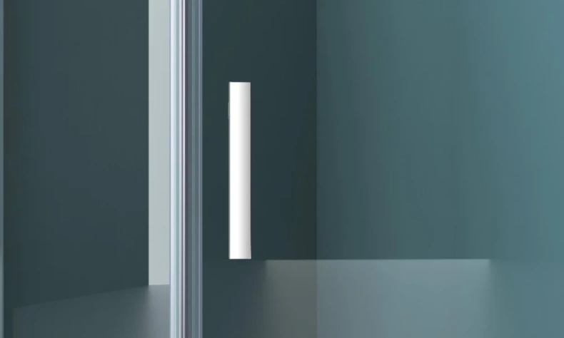 Душевой уголок BelBagno Kraft 100х100 L профиль хром стекло прозрачное KRAFT-P-1-100-C-Cr-L - 3