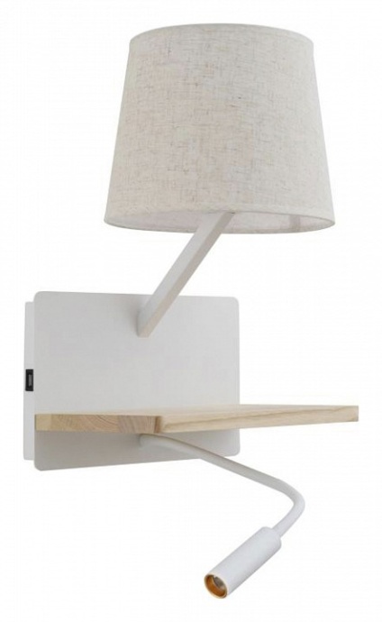 Бра с подсветкой и полкой Favourite Liga 2895-1W - 0