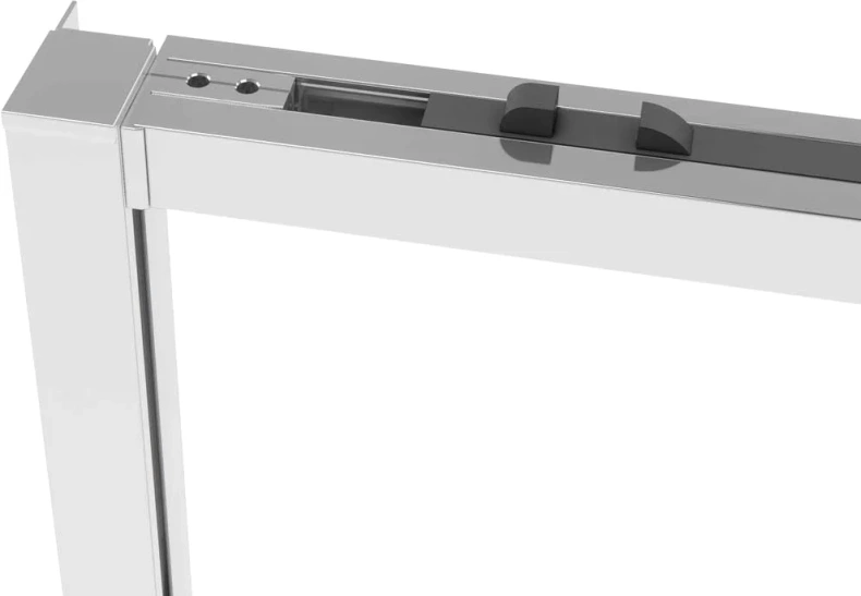 Душевая дверь Vincea Slim Soft 100х200 профиль хром стекло прозрачное VDS-1SS100CL - 5