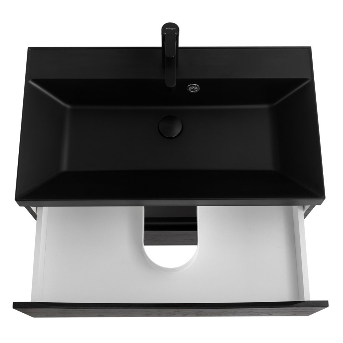 Комплект мебели Belbagno Marino 80 темное дерево - 15